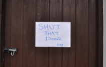 Larry Grayson, 'Shut that door!'